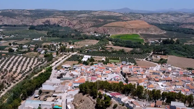 Imagen del pueblo de Villanueva de Algaidas, en la provincia de Málaga.