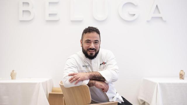 Diego René, en el restaurante Beluga.