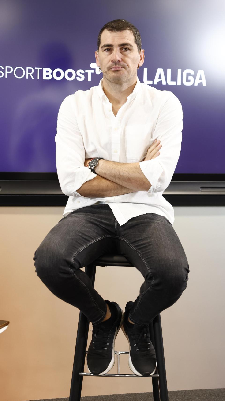 Iker Casillas en un acto público.