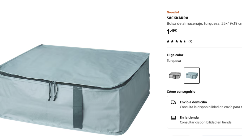 Bolsa de almacenaje SÄCKKÄRRA.