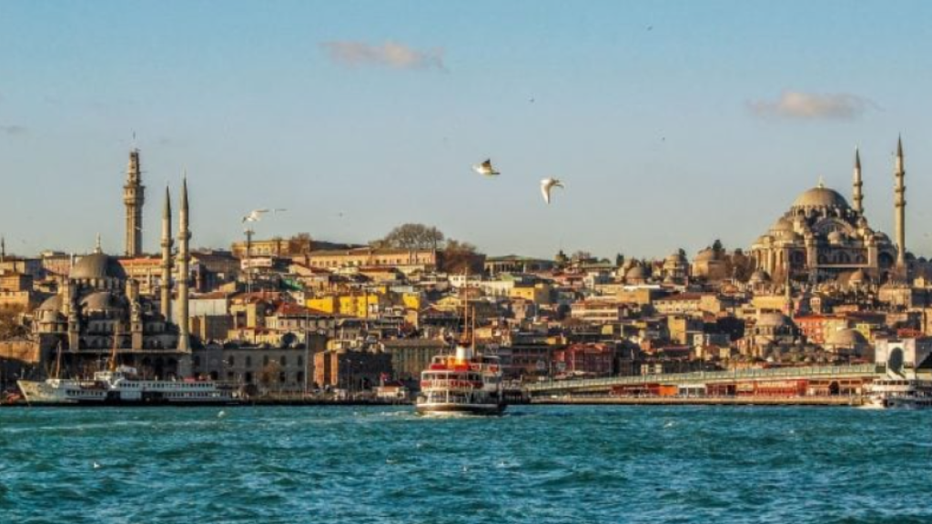 Una vista panorámica de Turquía.