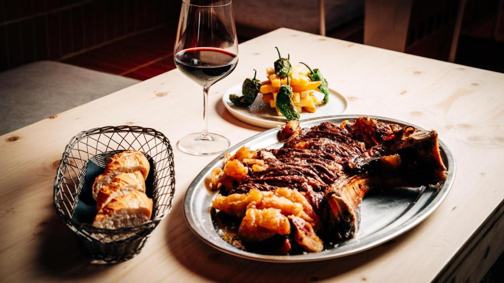 El chuletón del Mercado de San Cristóbal.