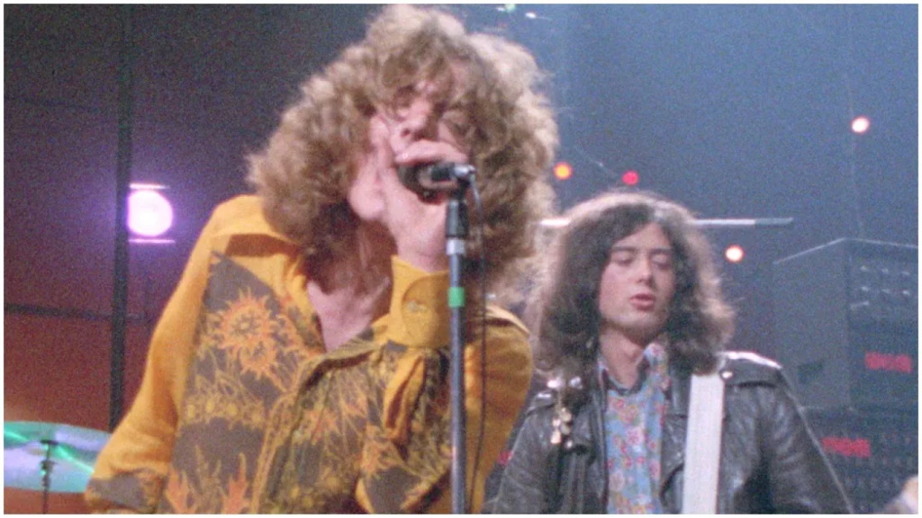 Fotograma de 'Becoming Led Zeppelin'.