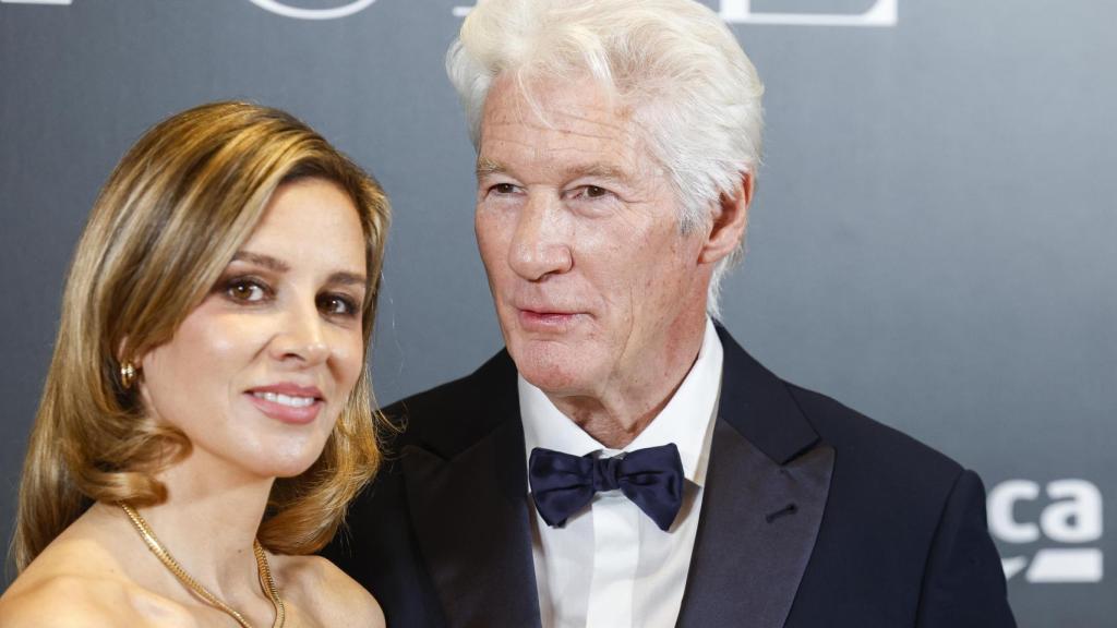 Richard Gere y Alejandra Silva.