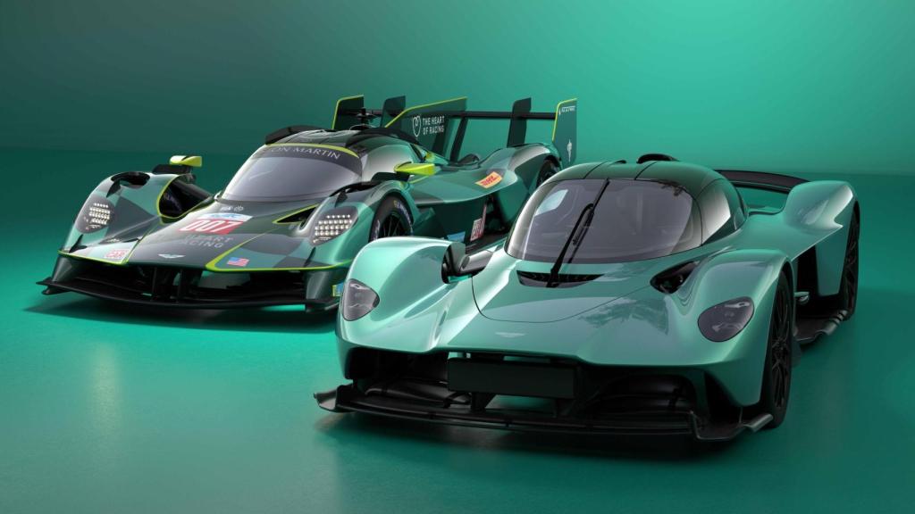 La versión de calle y de competición del Aston Martin Valkyrie