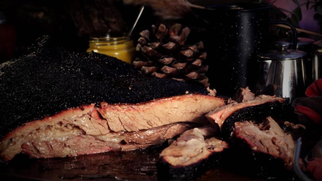 Alguna de las carnes con las que Javier Baeza deleita a sus comensales en la food truck