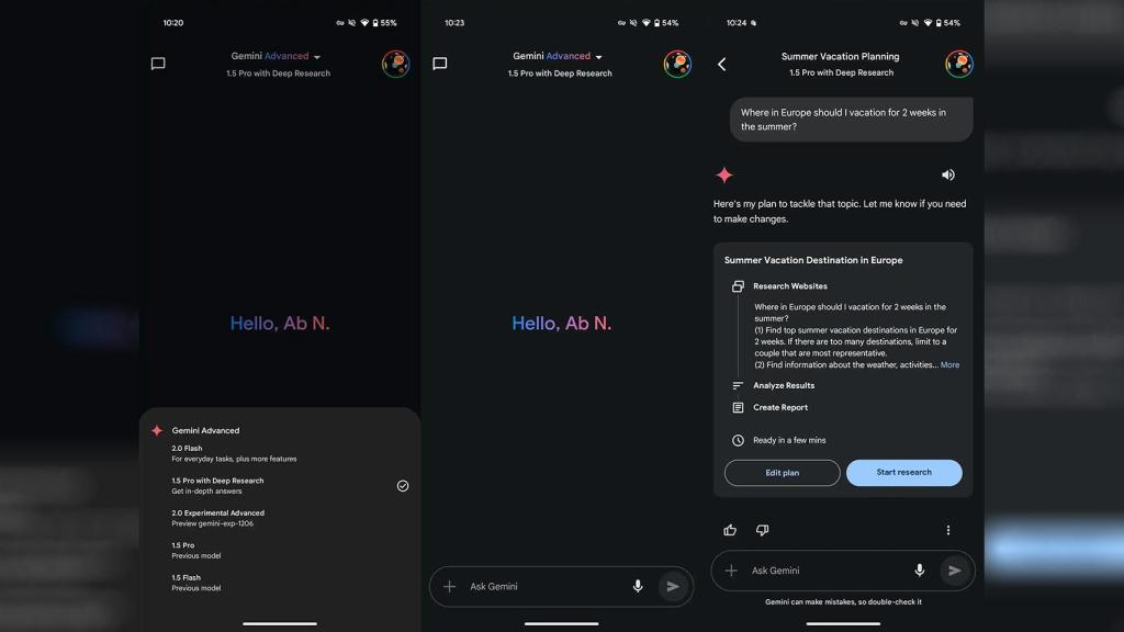 Deep Research de Gemini