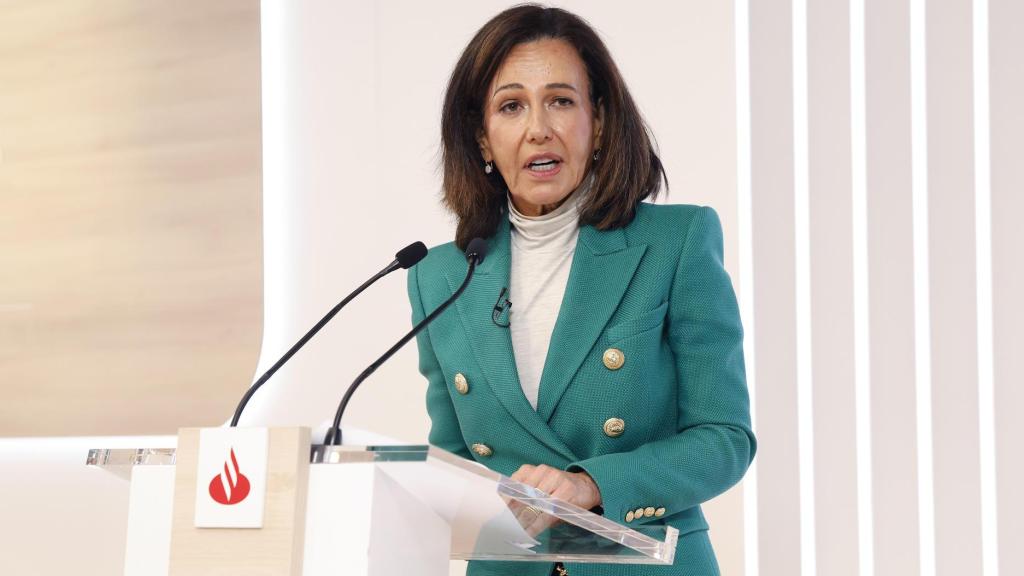 La presidenta de Santander, Ana Botín.
