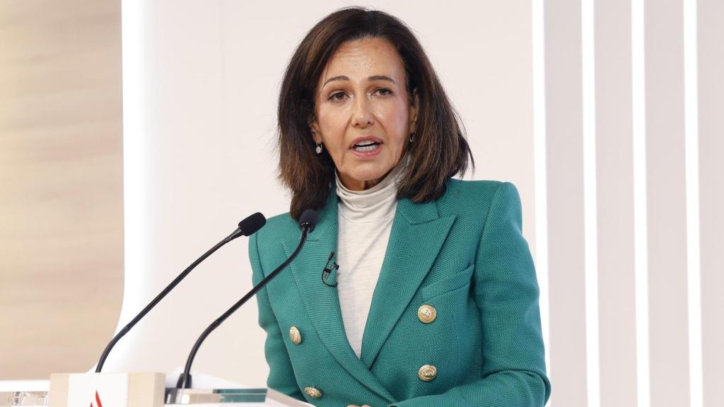 La presidenta de Santander, Ana Botín.