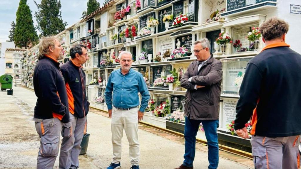 Imagen del cementerio de Vélez-Málaga.