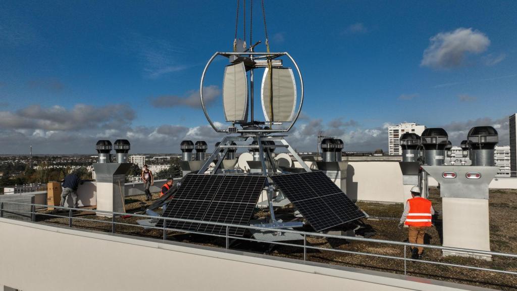 Instalación de un GreenPack en la cubierta de un edificio