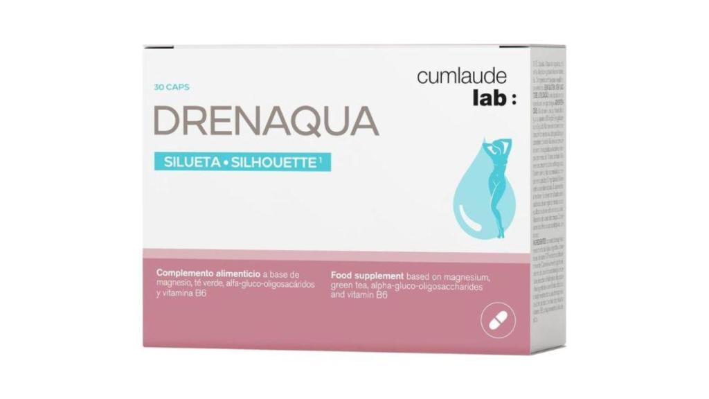 Complemento alimenticio diurético para retención de líquidos Cumlaude Lab Drenaqua