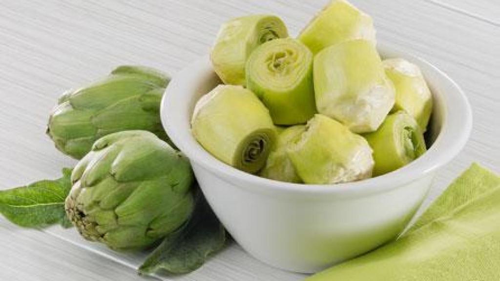 Alcachofas en conserva, en una imagen de archivo.