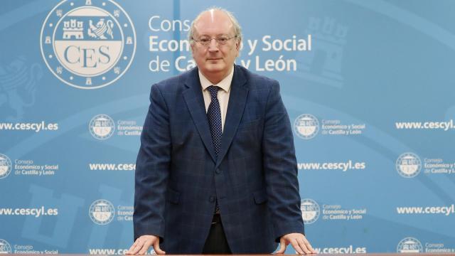 El presidente del CES, Enrique Cabero