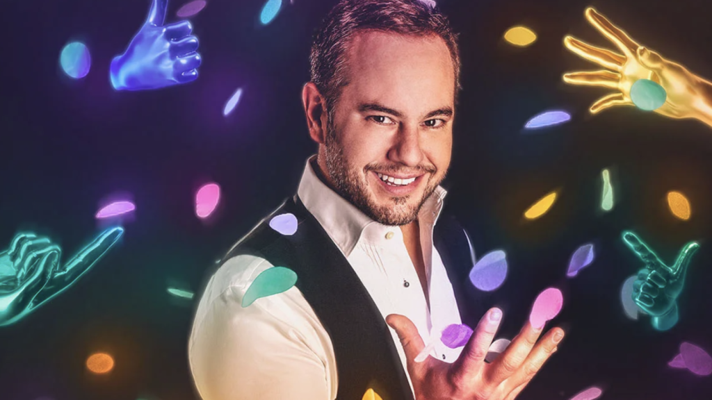 El ilusionista Jorge Blas.