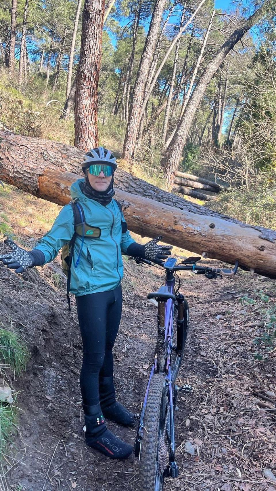 David BIsbal, en un 'stories' de su Instagram.