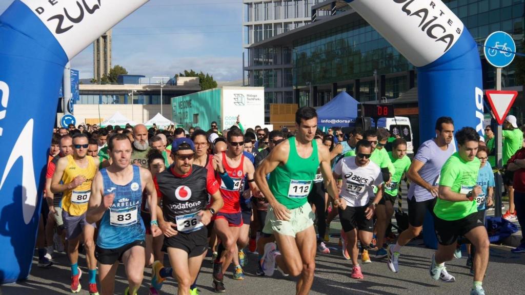 Carrera solidaria contra el cáncer en Málaga. Imagen de Archivo.