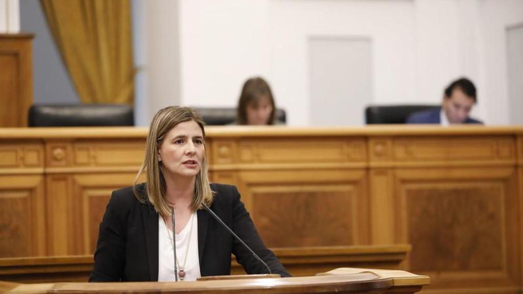 Carolina Agudo, portavoz del PP en las Cortes de Castilla-La Mancha.