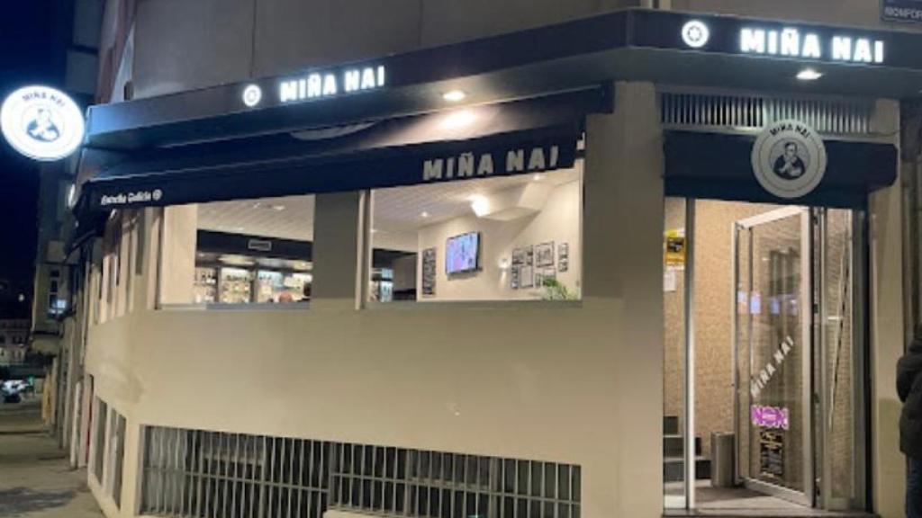 Restaurante Miña Nai en A Coruña.