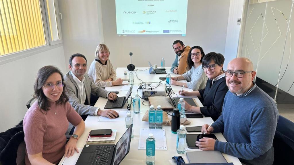 Un de las reuniones de trabajo del proyecto ‘B3CLAB’ de Ivace+i.