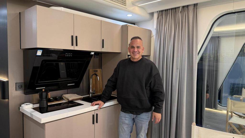 Interior de la cocina del modelo K70.