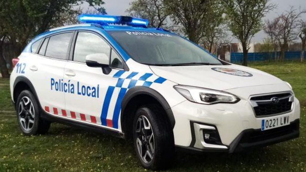 Un coche de la Policía Local de Laguna de Duero