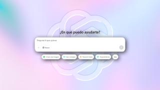 Fotomontaje de ChatGPT Search