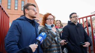 Concentración de protesta este jueves por la agresión de un padre al director del colegio Rosa Parks de Toledo.