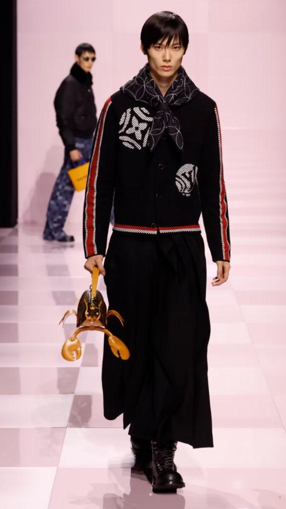 Desfile de LV en París. Otoño-invierno 2025