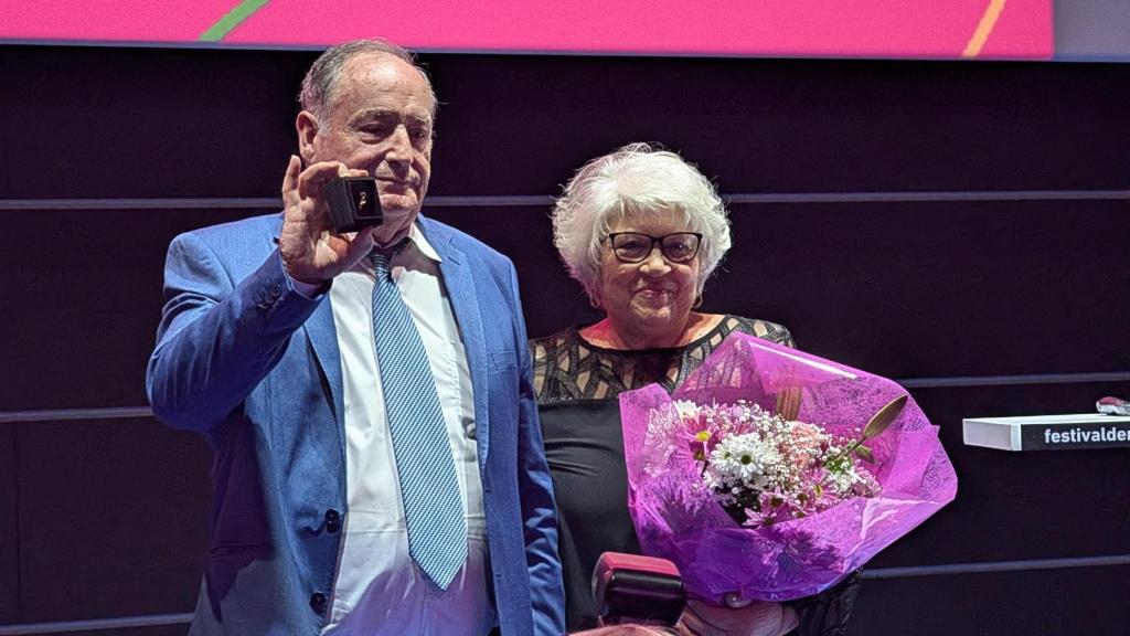 Paco Susi, como un niño de San Ildefonso.