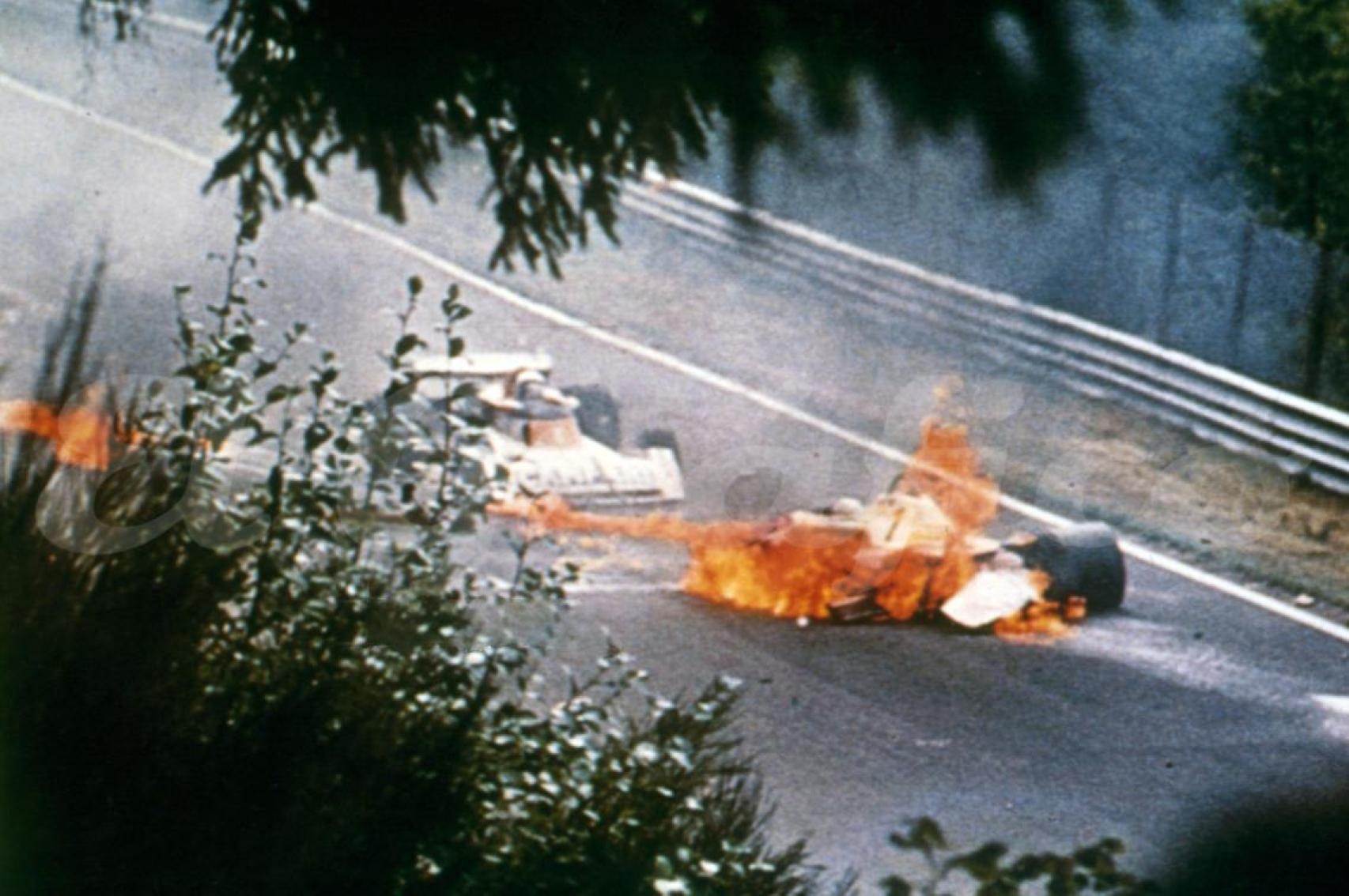 Imagen del accidente en Nürburgring. https://es.wikipedia.org