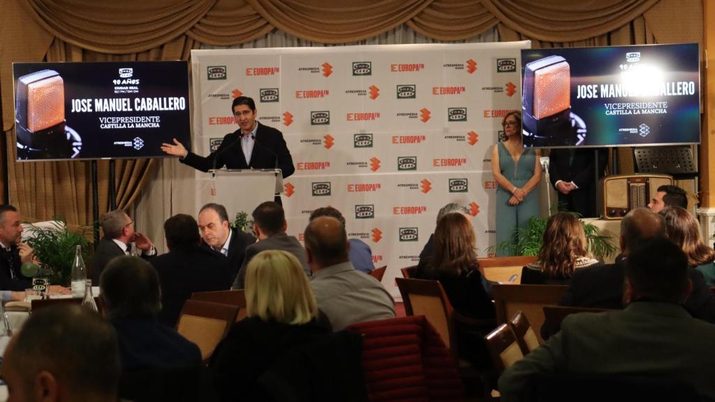 Intervención de José Manuel Caballero.