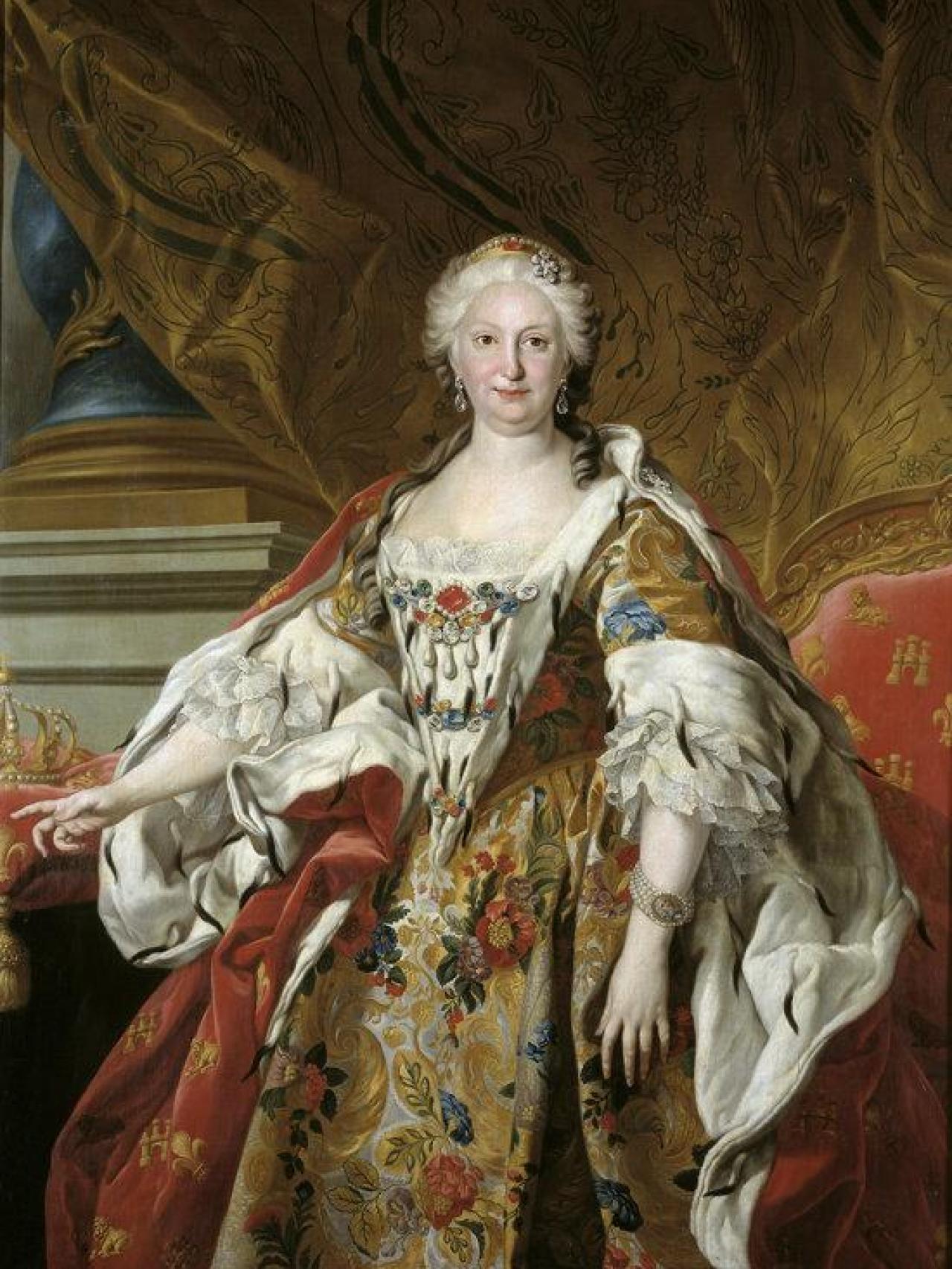 Retrato de Isabel de Farnesio, Reina consorte de España y Princesa de Parma