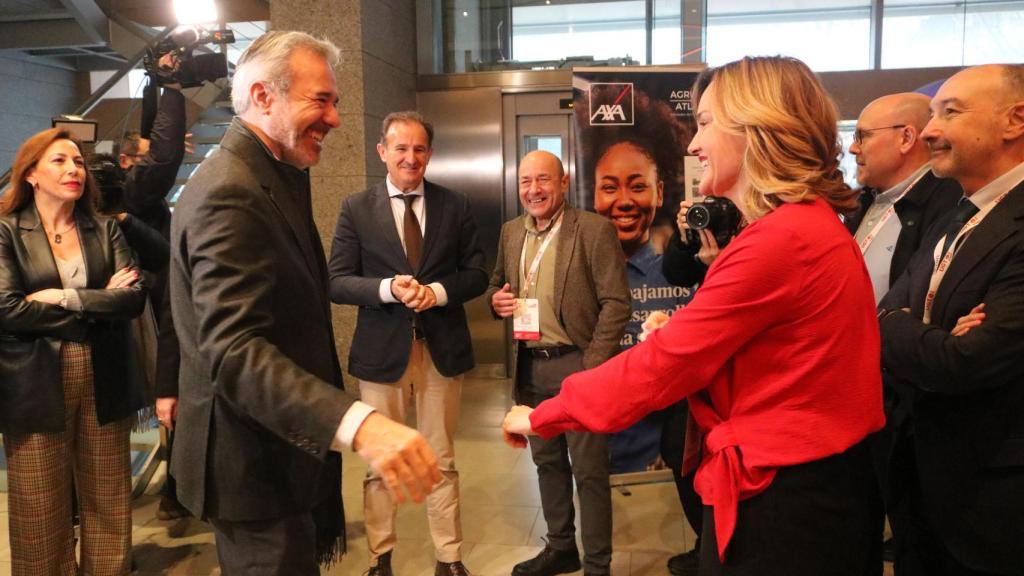 Alegría y Azcón han coincidido en la inauguración del Congreso Regional de UGT Aragón