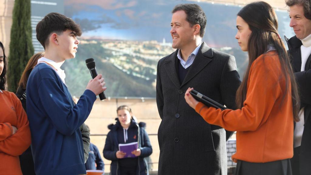 Los alumnos han mostrado a Velázquez sus aprendizajes.