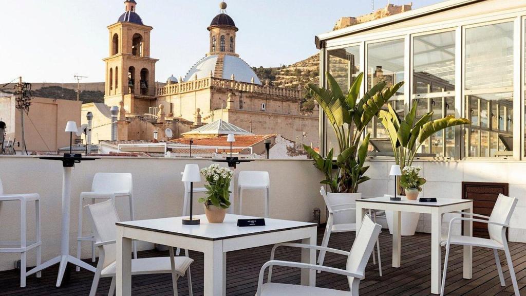 La terraza del Amerigo.