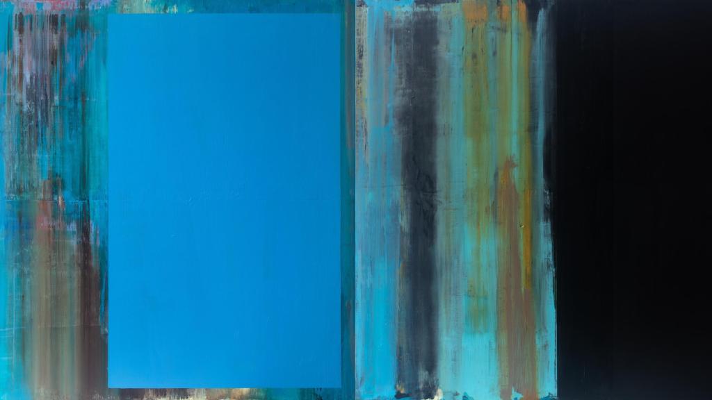 Rafael Canogar:  'Pilón', 2017-009. Foto: © Rafael Canogar, VEGAP, Madrid, 2025