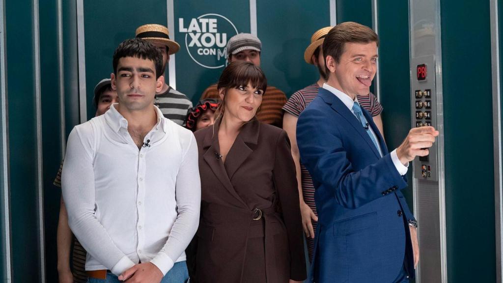 El famoso ascensor de los invitados de Late Xou