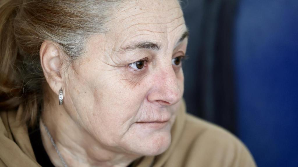 Paqui Gómez, de 62 años, durante su charla con EL ESPAÑOL.