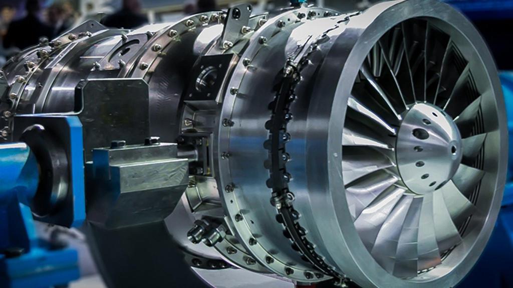 Prototipo de motor Orpheus de Rolls-Royce.