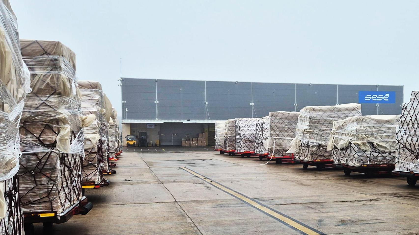 Sesé ya cuenta con una terminal propia en primera línea del Aeropuerto de Zaragoza y un centro logístico adicional en las inmediaciones