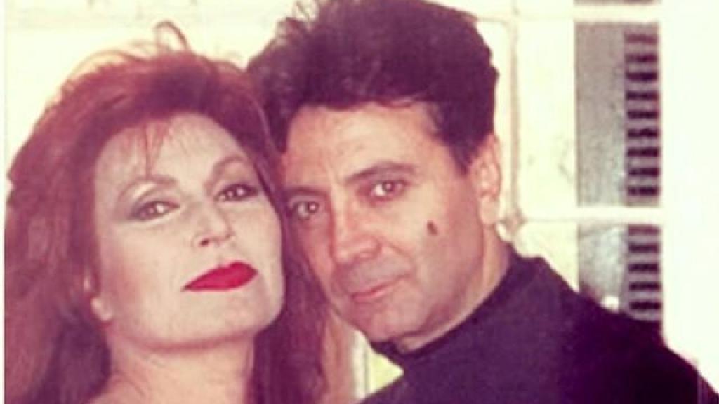 El peluquero Ruphert junto a Rocío Jurado en una imagen de las redes sociales.