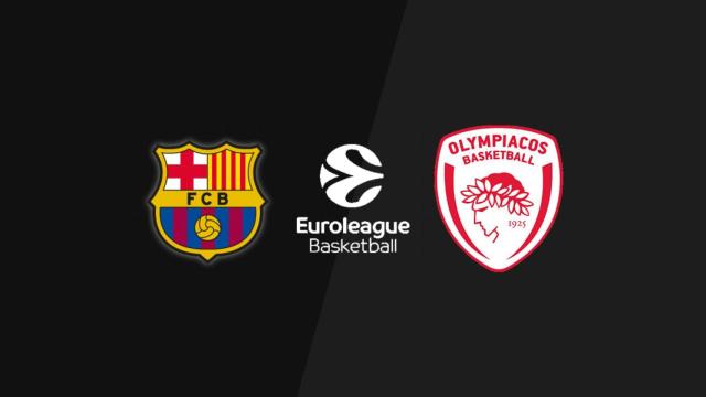 Barcelona - Olympiacos, Euroliga de baloncesto en directo