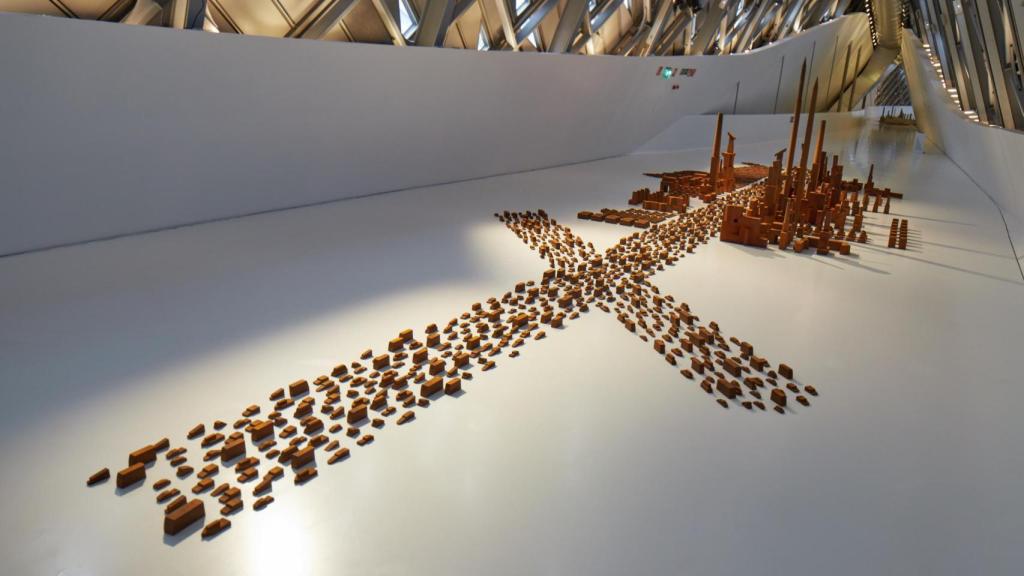 'Fluido en la urbe', 2003. Foto: Fundación Ibercaja