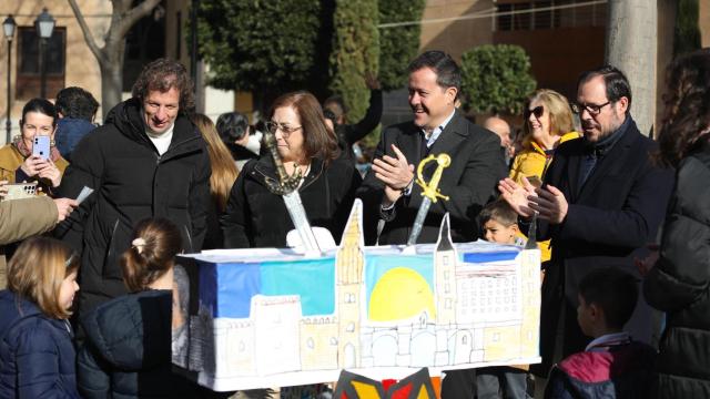 El alcalde de Toledo, Carlos Velázquez, ha participado en la actividad.
