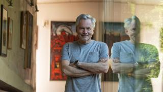 Martin Varsavsky, a businessman friend of Elon Musk, at his home in Madrid on the day of the interview.