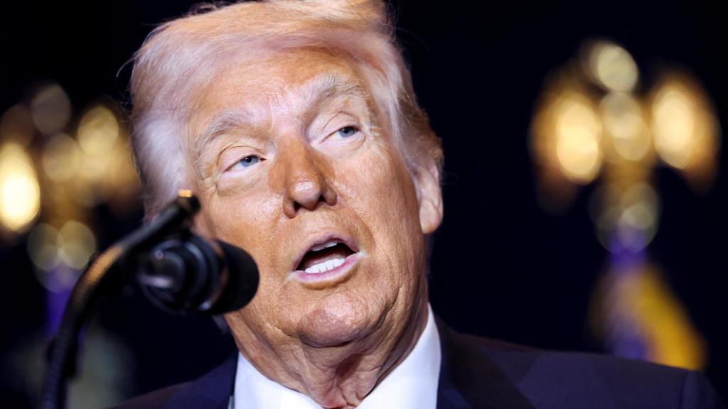 Donald Trump, en una comparecencia pública esta semana