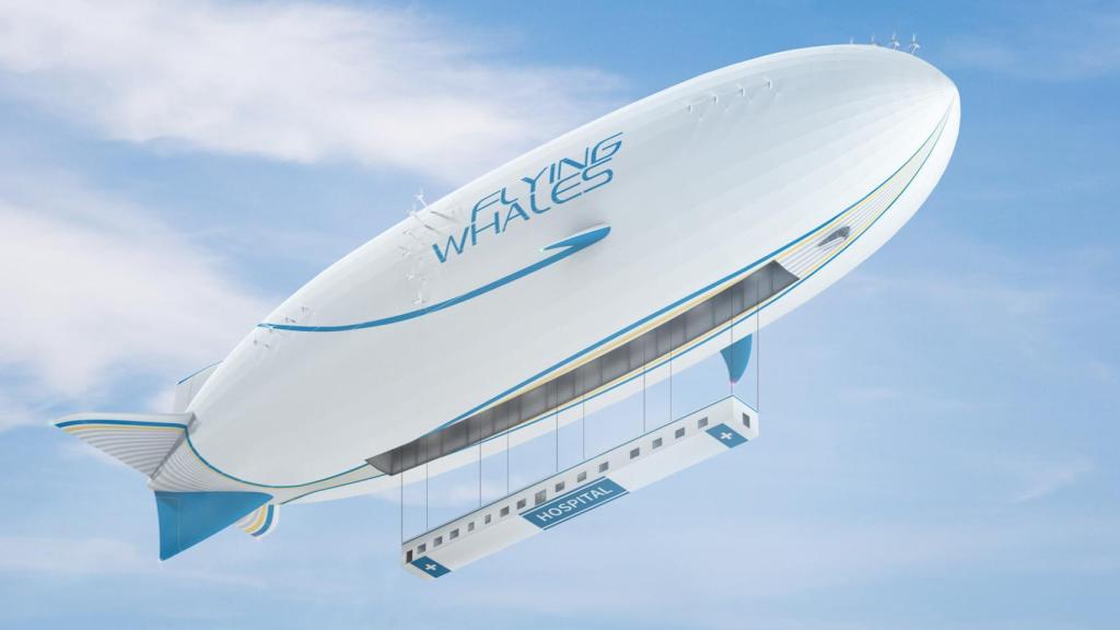 El dirigible LCA60T puede cargar hasta 60 toneladas