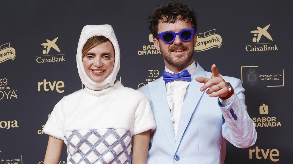 La actriz Macarena Gómez y su marido, Aldo Comas.