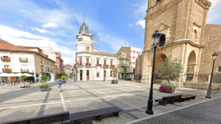 Imagen de la Plaza Mayor de La Bañeza.